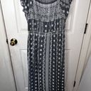 Lapagee 3X Short Sleeve Geometric Pattern Maxi Dress Fall Casual Travel EUC Multiple Photo 3