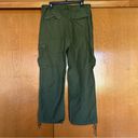 Aritzia Tna Supply Cargo Utility High Rise Pants in Green Kombu Size 12 Photo 10