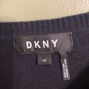 DKNY  Women's Floral with Sequin Detail Crewneck Sweater Size XS Photo 2