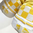 Vans  Classic Canvas Slip-on Sneakers Yellow Checkerboard Women’s Size 7 Spring Photo 9