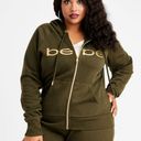 Bebe  SPORT GOLD FOIL LOGO HOODIE SIZE MEDIUM Photo 0