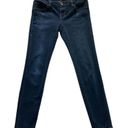 CAbi  Jeans Ruby Dark Wash Low Rise Stretch Skinny Jeans Size 4 #492 Photo 13