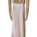 Petra Fashions  Vintage 80s Pink Elegant Lingerie Intimates Peignoir Slip Dress Photo 5