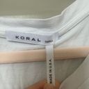 Koral  White Mesh Tank Top Photo 3