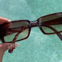 Frame Vintage 90s-2000s Bvlgari Square Oversized Burgundy  Sunglasses Photo 0