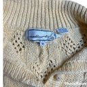 Polo NEEDLEWORKS vintage yellow cable knit short sleeve  sweater size medium Photo 1