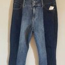 CAbi  # 6281 "High-Low Crop Jeans Blue Ribbon Wash Size 10 Photo 1