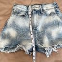 SO  sz 25 distressed cutoff jeans shorts front & back pockets wide belt loops EUC Photo 13