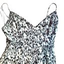 superdown Revolve  Kina Leopard print Mini Dress White black gray Small Photo 6