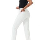 Spanx NWT  On-the-Go Ankle Slim Straight Pants  Classic White Photo 2