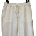 J.Crew NWT,  Seaside Pant in Linen Blend, Sz M Photo 5