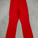 Tuckernuck  Compression Knit Ashford Pants Red Small Crop Pull On Photo 6