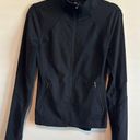 Zella  Zip Up Active Wear Jacket In Black Size Medium Photo 0