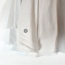 Lululemon  white court rival skirt built in shorts pockets skort size 4 Photo 5