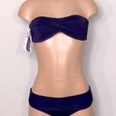 Anne cole  multi-way navy bikini. S/XS. NWT Photo 5