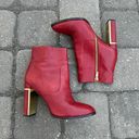 Calvin Klein Karlia Leather Ankle Boots Photo 1