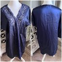 Vanity Fair  Vintage Silky Lace Robe Small Photo 6