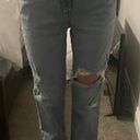 Abercrombie & Fitch Curve Love 90s Straight Ultra High Rise Jeans Photo 0