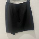 Talbots Black Wrap Skirt Size 10 Photo 5