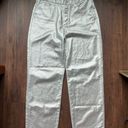 Universal Threads UNIVERSAL THREAD 90's Baggy Straight Relaxed Jeans Metallic Silver - Size 10 Photo 4