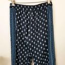 J.Jill  Women's Size XS Ponte Pull On Pants Wide Leg Lounge Floral Elatic Waist‎ Photo 2