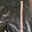 Commando  Black Faux Leather Joggers Size Small Photo 8