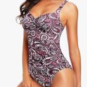 Tempt Me Women Ruched Slimming One Piece Swimsuits Tummy Control Vintage Bathing Suits Photo 3