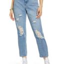 BP High Waist Mom Jeans Vintage Style Medium Wash 27 Photo 0