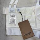 Burberry  White Logo Hem Elastane Corset Top in White Photo 11