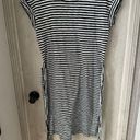 J.Crew  Striped Black and White 100% Cotton Dress Photo 2