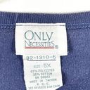 Only  Necessities Plus Size 5X Sweater Cardigan Button Down Blue Long Sleeve 313 Photo 6