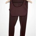 Everlane  The Perform Sports Bra and High Rise Legging Matching Set Brown Size XS Photo 3