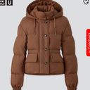 Uniqlo  Brown Puffer Jacket Photo 1