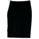 Naked Wardrobe NWOT Size XS Hourglass Mini Skirt Black Crepe High Waist Photo 1