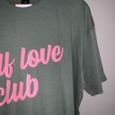 Sweet Claire Green Graphic Tee Shirt Photo 3