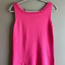 Karen Scott  Barbie Pink Tank Top Slinky Stretch - Size Small Photo 3