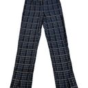 Joseph Ribkoff  Split Hem Houndstooth & Plaid Skinny Stretch Pants Trousers Photo 4