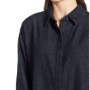 AG Adriano Goldschmied Women's Acoustic Chambray Button Up Shirt Photo 3