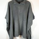 Lane Bryant NWT  Circle Half Zip Grey Knit Sweater Size 14-20 Oversized Photo 0