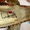 Luichiny Platform Cork Shoes Sandals Strappy Open Toe Multicolor Bow Photo 5