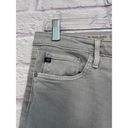 AG Adriano Goldschmied  The Stevie Ankle Slim Straight Leg Grey Size 31R Photo 3