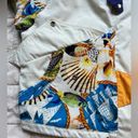 Mulberry Vintage  Street White w/ Nautical Patchwork Details Windbreaker - Medium Photo 2