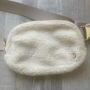 Lululemon  Everywhere Fleece Belt Bag in Light Ivory Photo 3