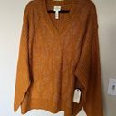 st. john's bay NWT Women’s  chunky v-neck sweater  SIZE 3X Photo 1