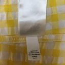 Old Navy  Dress Womens XXL Seersucker Sweetheart Neck Gingham Puff Sleeve Yellow Photo 11