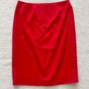 Anne Klein Red Pencil Skirt Photo 1