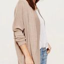 Lou & grey NWT  For Loft Cocoon Cardigan Sweater Tan Medium Photo 0