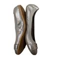 Coach  1941 BALLET FLATS SLIPON SILVER METALLIC SHOES Photo 4