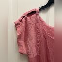 Rebecca Taylor Pink Silk Textured Dress Photo 1