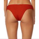 Radio Fiji  Santa Fe Thalia Cheeky Bikini Bottom, Red Size L New w/Tag Photo 4